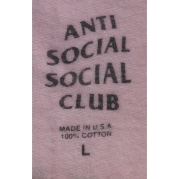Anti Social Social Club Hoodie Upside Down Smiley - Picture 8 of 11